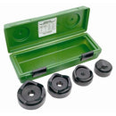 Greenlee 2" - 4" Conjunto Sacabocados Redondos Estándar para Llaves