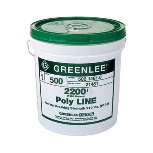 Greenlee 2200' Cuerda Polipropileno